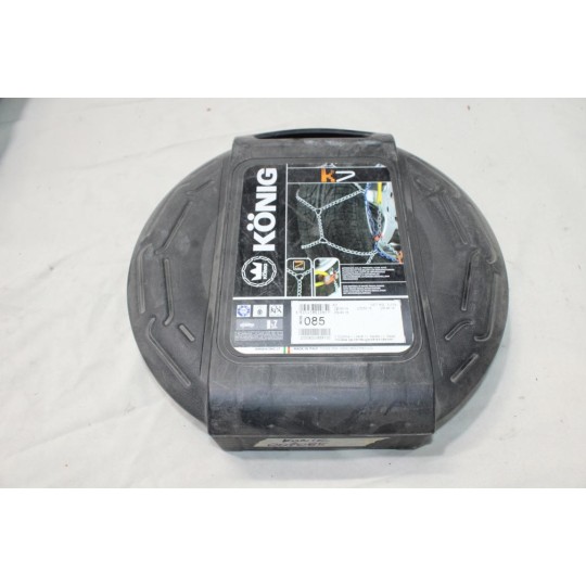 Jeu 2 chaines neige Konig N°085 pour pneu roue jante 225/60/14 225/50/15 225/45/16 205/40/18 225 60 14 225 50 15 225 45 16 205 