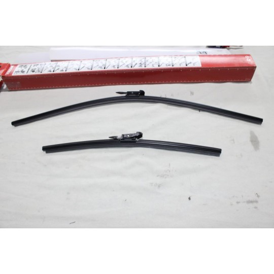 Lot 2 balais essuie glace souple 650MM + 400MM Axcar A6540FB pour fiat grande punto partir de 2005 linea partir de 2007 opel 