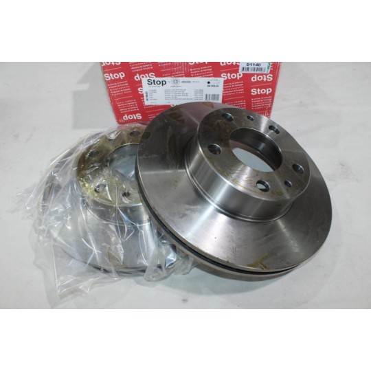 Jeu 2 disques de frein avant ventilé 280mm diametre Stop 561984S pour fiat ducato 1 2 I II peugeot boxer citroen jumper de 1994 