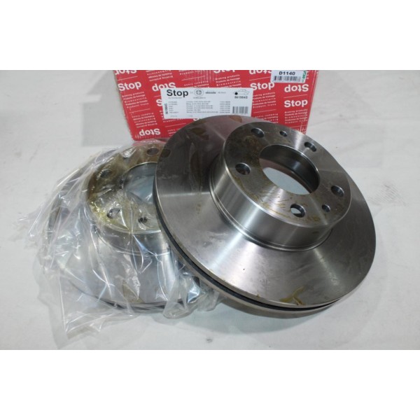 Jeu 2 disques de frein avant ventilé 280mm diametre Stop 561984S pour fiat ducato 1 2 I II peugeot boxer citroen jumper de 1994 