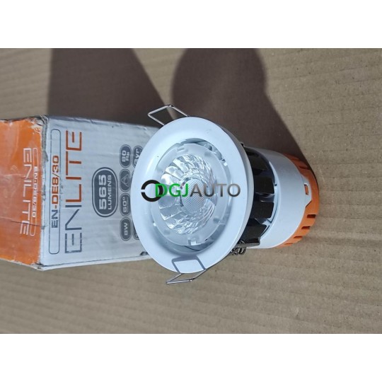 Spot LED encastrable 8W 565 lumens 70mm 60° Enlite EN-DE830