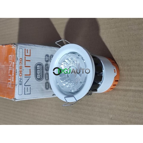 Spot LED encastrable 8W 565 lumens 70mm 60° Enlite EN-DE830