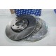 Jeu 2 disques de frein avant ventilé 302mm diametre Sasic 6106094 OEM 95526652 pour opel vectra C signum cadillac BLS saab 93 