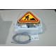 Panneau de signalisation chantier triflash de toit fourgon utilitaire Robert lye N2008143 TR512L TLP 500 