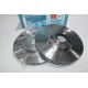 Jeu 2 disques de frein avant ventilé 257mm diametre Techin DS37 L2051V pour alfa romeo 145 146 155 fiat tempra tipo punto 1 2 I 