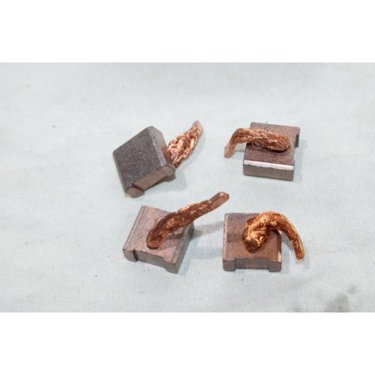 Jeu 4 charbons balais de demarreur Gebe FX75 7FRU-11056-CA pour ford 