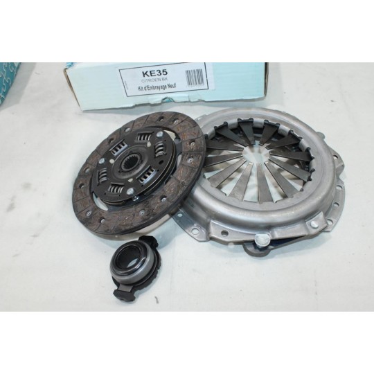 Kit embrayage disque + mecanisme + butée Techin KE35 pour citroen BX 