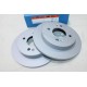 Jeu 2 disques de frein arriere plein 234mm diametre ATE 410324 24.0110-0324.1 pour hyundai i10 kia picanto 