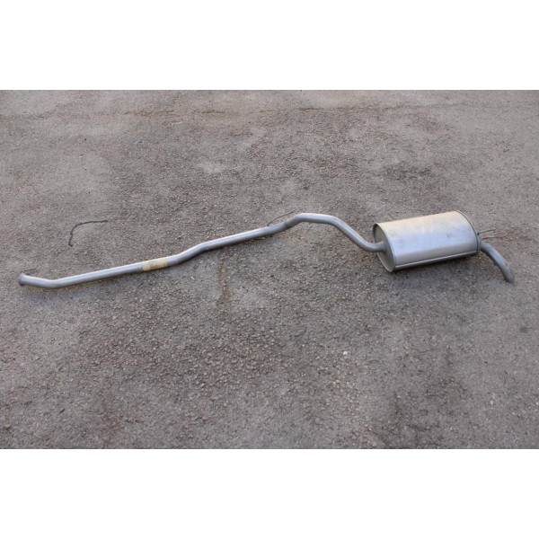 Silencieux echappement arriere (envoi coupé en 2 mettre manchon) Veneporte RN55036 pour renault twingo 1 1.2 essence 