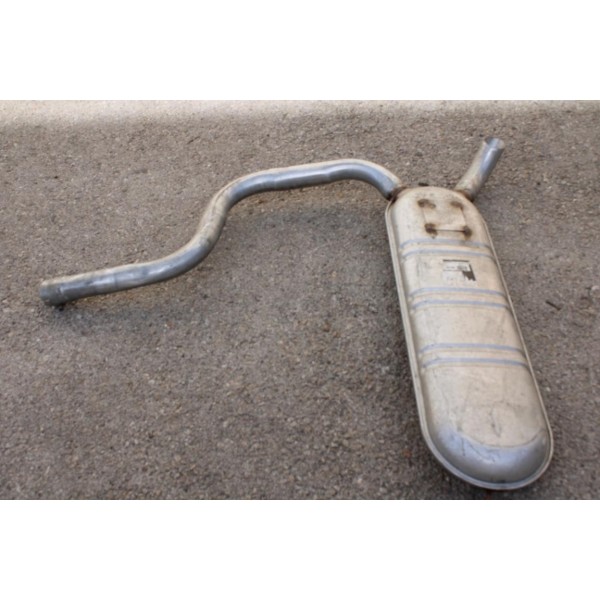 Silencieux echappement arriere (envoi coupé en 2 mettre manchon) Klarius MZ148 MZ225M pour mercedes classe E W124 200 280 300 