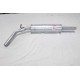 Silencieux echappement central intermediaire Bosal 233-323 pour volkswagen polo 3 III de 1994 à 2001 1.0 1.3 1.4 1.6 essence 