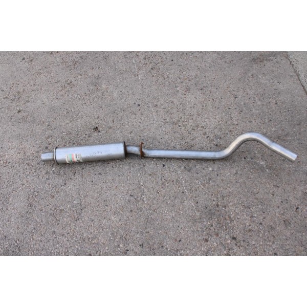 Silencieux echappement central intermediaire Arvin 240125 GM6A pour opel corsa A 1.0 1.2 1.3 1.4 essence 1.5D 1.5 D diesel 