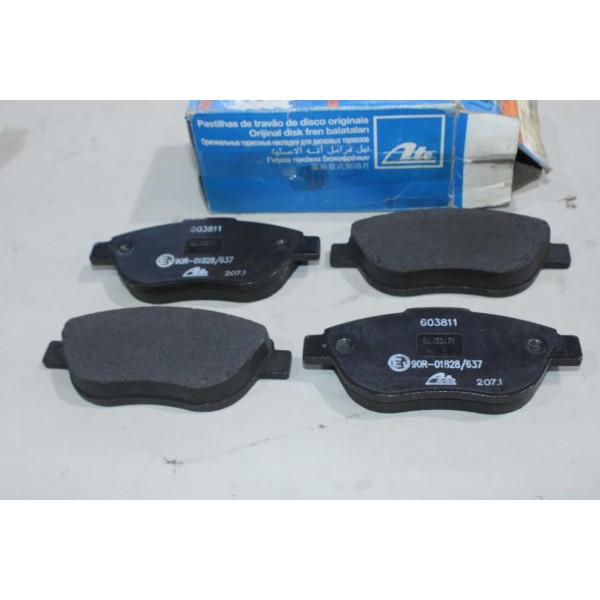 Jeu 4 plaquettes de frein avant montage bosch ATE 603811 13.0460-3811.2 pour citroen C3 berlingo 1 xsara picasso fiat doblo 1 