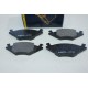 Jeu 4 plaquettes de frein avnat montage volkswagen Techin 185 180461 pour seat cordoba 1 ibiza 2 II volkswagen jetta 1 golf 1 2 