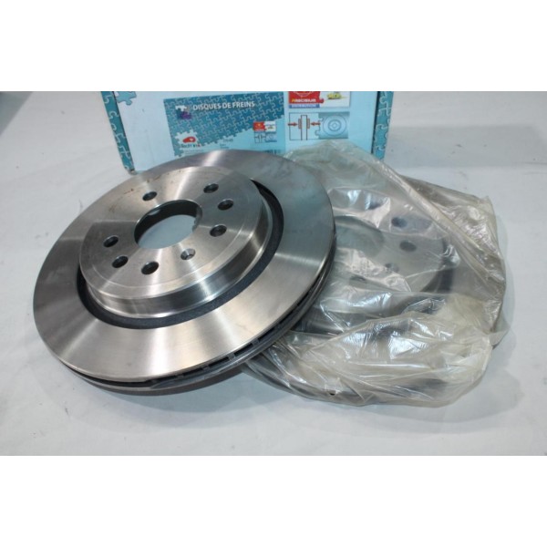 Jeu 2 disques de frein avant ventilé 292mm diametre Techin DS45 pour cadillac BLS fiat croma 2 II opel vectra C signum saab 93 