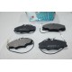 Jeu 4 plaquettes de frein avant montage lucas Techin PS55 pour peugeot 406 
