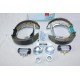 Kit frein arriere prémonté montage girling Techin KS47 pour peugeot 106 