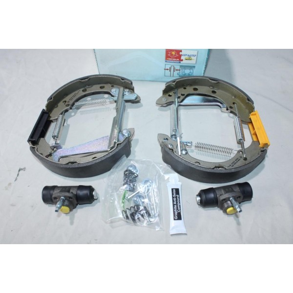 Kit frein arriere prémonté montage delco Techin KS34 pour opel astra F 