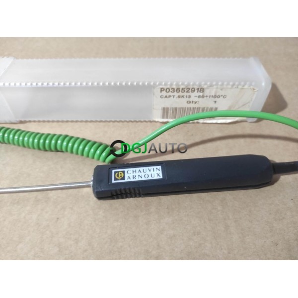 Sonde de température occasion -50° +1100°C capteur thermocouple K Chaucin Arnoux P03652918 SK13