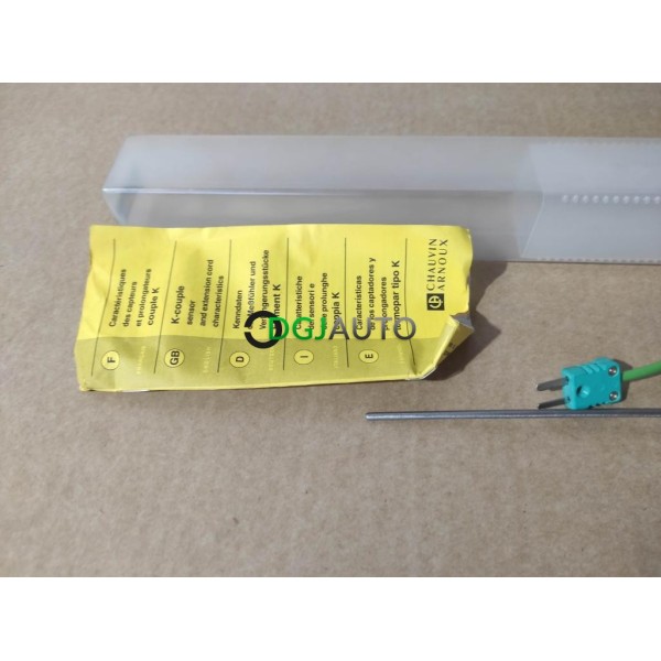 Sonde de température occasion -50° +1100°C capteur thermocouple K Chaucin Arnoux P03652918 SK13