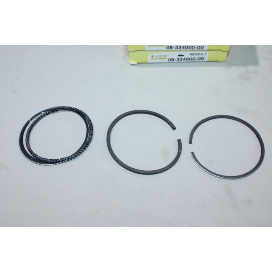 Lot 4 jeux de segmentation piston moteur (4 boites pour les 4 pistons) Goetze 08-334000-00 pour renault 4 5 R4 R5 super 5 