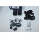 Kit 4 silents bloc avec 2 etriers support fixation barre stabilisatrice Quinton Hazell EMBK2408 pour renault megane 1 dont 