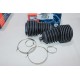 Lot 2 soufflets cremaillere de direction Quinton Hazell QG1094 pour renault 19 21 25 R19 R21 R25 express clio 1 espace 1 2 I II 