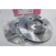 Jeu 2 disques de frein avant plein 238mm diametre Stop 561257S pour renault 5 R5 super 5 clio 1 twingo 1 express 