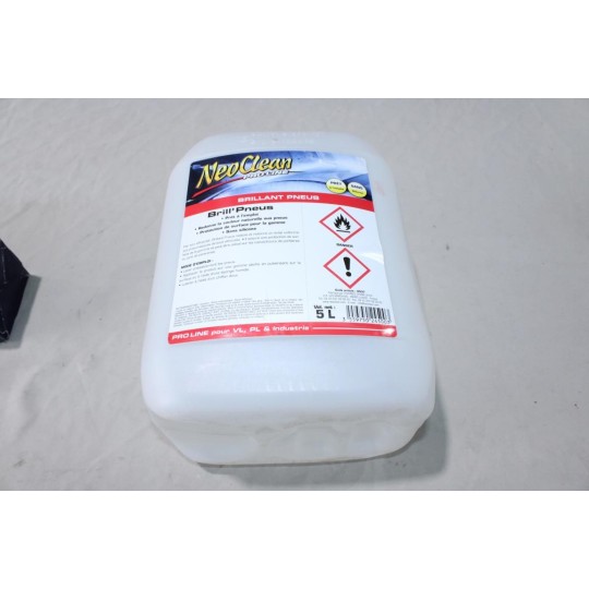 Bidon 5L 5 litres de brillant pneus brill'pneus NeoClean 0537 