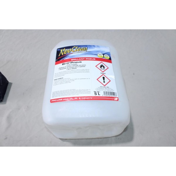 Bidon 5L 5 litres de brillant pneus brill'pneus NeoClean 0537 