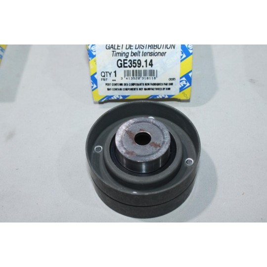 Galet enrouleur courroie de distribution SNR GE359.14 pour citroen XM jumper peugeot 605 boxer 2.5D 2.5TD 2.5 D TD diesel 