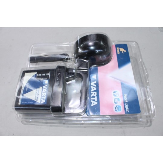 Lampe de travail work light Varta 12660 (batterie pile 6V potentiollement HS sans reclamation) 