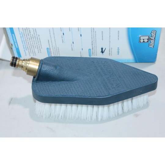 Brosse de lavage T1 nylon fin blanc souplilav Abdelauto 030102 3170650301028 