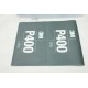 Boite 50 bandes feuille 140x171mm P400 MN6 abrasive poncage 3M 34337 