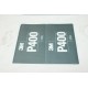 Boite 23 bandes feuille 140x171mm P400 MN6 abrasive poncage 3M 34337 