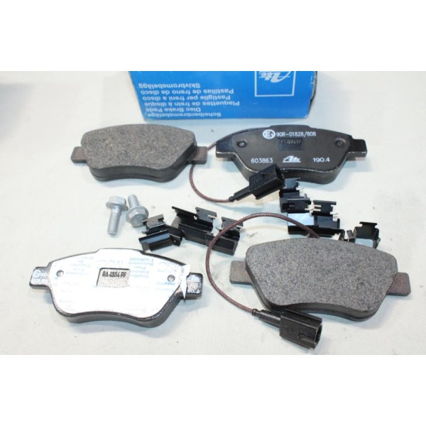 Jeu 4 plaquettes de frein avant montage bosch ATE 603863 13.0460-3863.2 pour alfa romeo mito citroen nemo fiat 500 grande punto 