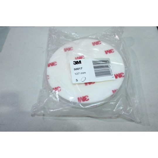 Boite 5 disques embout polisseuse 127mm diametre 3M 50017 5010027407589 