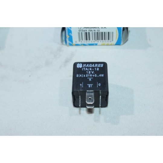 Relais centrale clignotant Nagares 01369 ITA4-12 pour alfa romeo 164 citroen AX BX fiat uno cinquecento lancia delta peugeot 