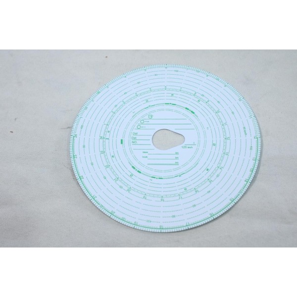 Boite 100 disques de tachygraphe VDO Eurotach 125-24 GT 3300 DPL 7171 pour camion poids lourd 