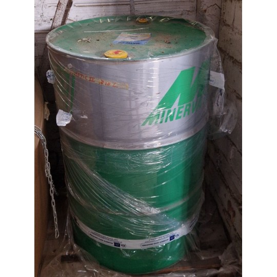 Bidon huile 210L lubrifiant mineral Minerva Matic DII dexron II norme G allison C4 