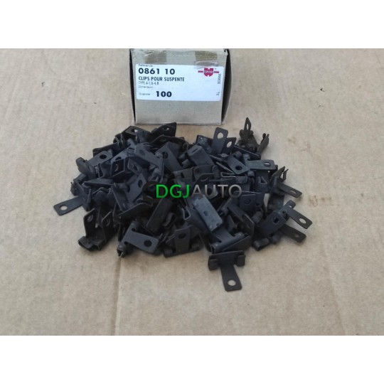 Boite 100 clips pour suspente type A 1.6-4.8