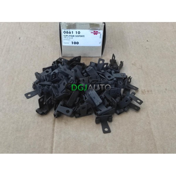 Boite 100 clips pour suspente type A 1.6-4.8
