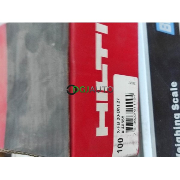 Boite 90 colliers de fixation 20mm gaine tube tuyau Hilti 40555 X-FB 20-DNI 27