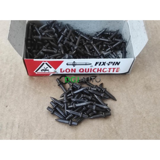 Boite 200 pointes tige lisse clous L18 Fixpin 4mm 4x18 Don quichotte 950892