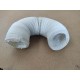 Rouleau de gaine extensible 80mm diametre pour VMC extraction air + 1 petite gaine 100mm diametre BT 315298008825