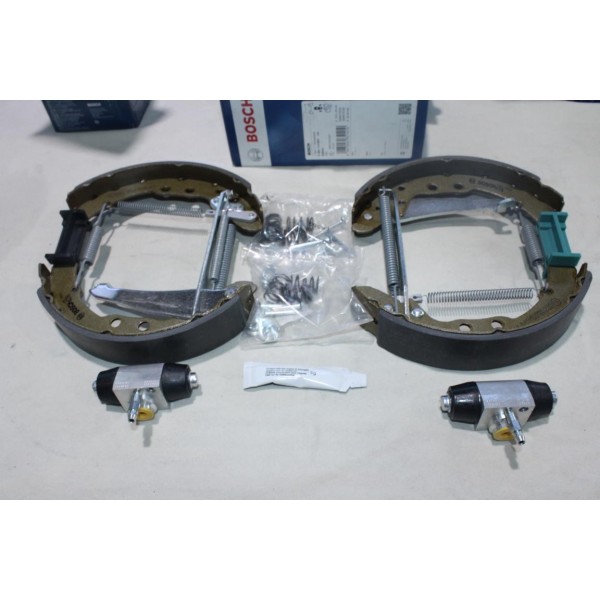 Kit frein arriere prémonté 230x42mm montage vag Bosch KS634 0204114634 pour audi 80 100 seat inca volkswagen caddy 2 II golf 3 