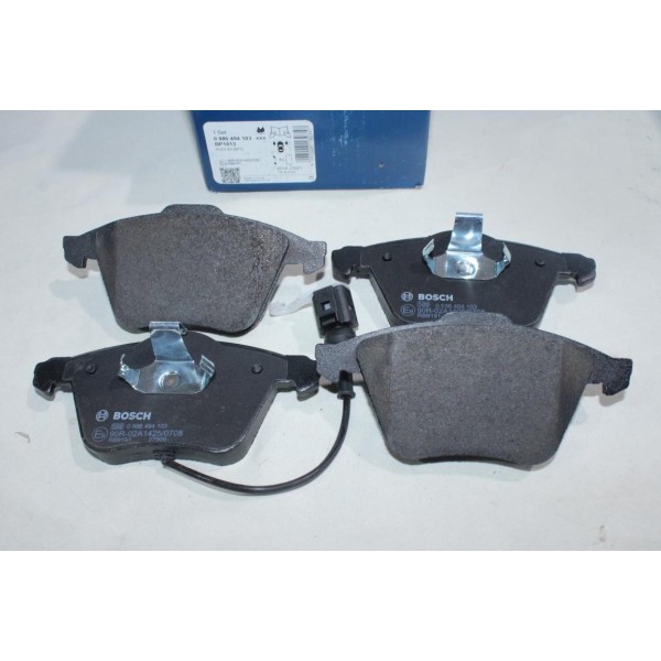 Jeu 4 plaquettes de frein avant montage teves Bosch 0986494103 BP1013 pour audi A3 seat leon 2 II skoda superb 2 II volkswagen 