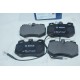 Jeu 4 plaquettes de frein avant montage lucas Bosch BP774 0986490800 pour citroen C15 visa peugeot 205 309 