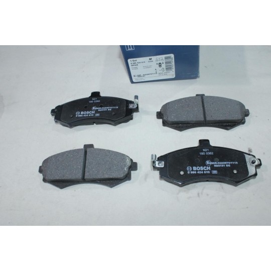 Lot 4 plaquettes de frein avant montage akebono Bosch BP948 0986424810 pour hyundai elantra XD matrix FC kia cerato LD 