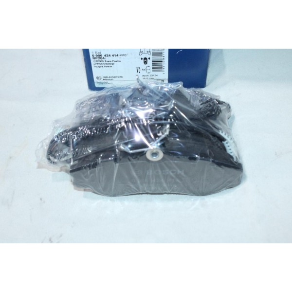 Jeu 4 plaquettes de frein avant montage lucas Bosch BP204 0986424414 pour citroen berlingo xsara peugeot 306 partner 